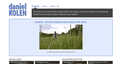 Desktop Screenshot of danielkolen.com