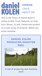 Mobile Screenshot of danielkolen.com